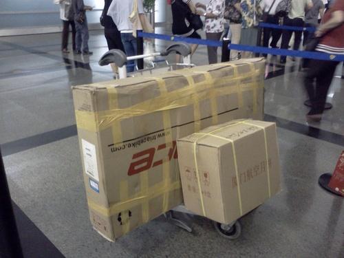 文成工地工具器材打包托运